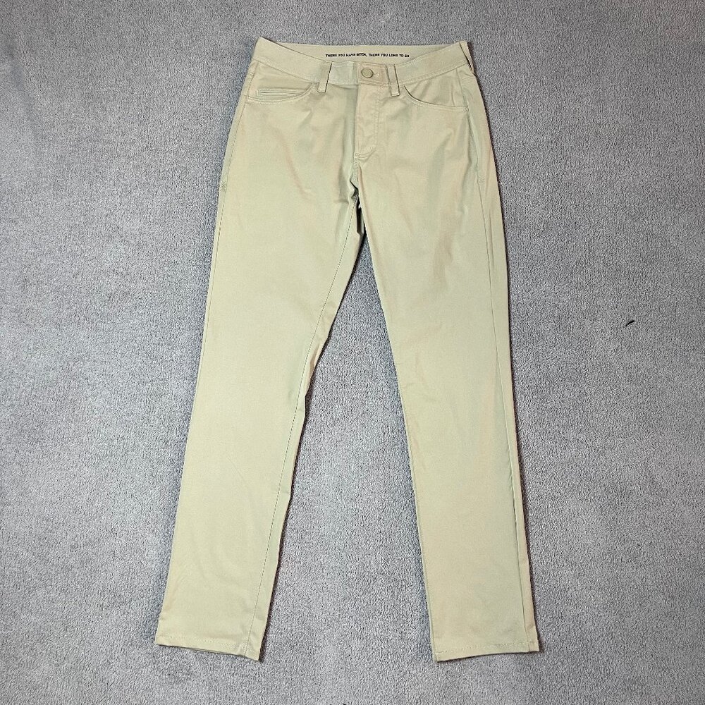 Rhone Commuter Five Pocket Slim Pant Performance Stretch Travel Tech Men's 30x32